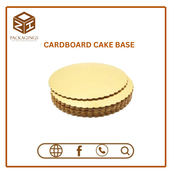 CARDBOARD CAKE BASE (10 INCHES)-Pack Of 12