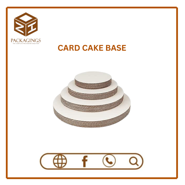 CARDBOARD CAKE BASE (10 INCHES)-pack of 12