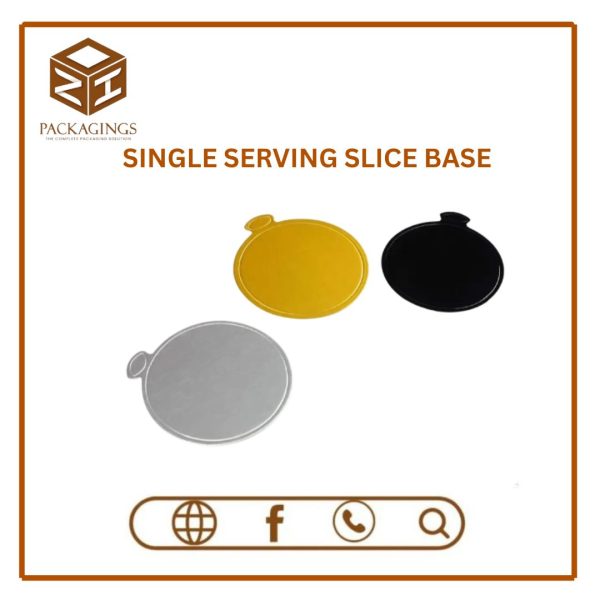 SINGLE SERVING SLICE BASE (PACK OF 25)