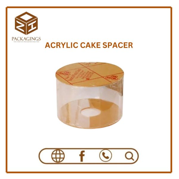 ACRYLIC CAKE SPACER-ROUND