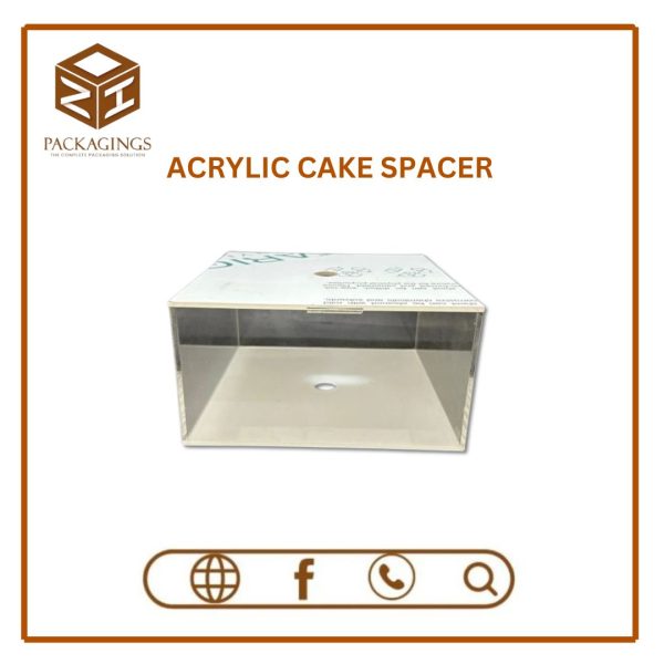 ACRYLIC CAKE SPACER-SQUARE