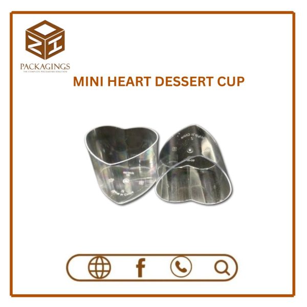 MINI HEART DESSERT CUP